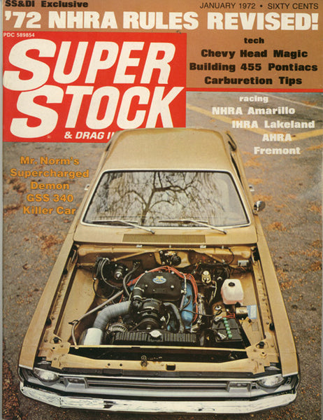 Super Stock & Drag Illustrated January 1972 - Nitroactive.net