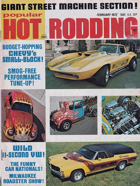 February 1972 Popular Hot Rodding Magazine - Nitroactive.net