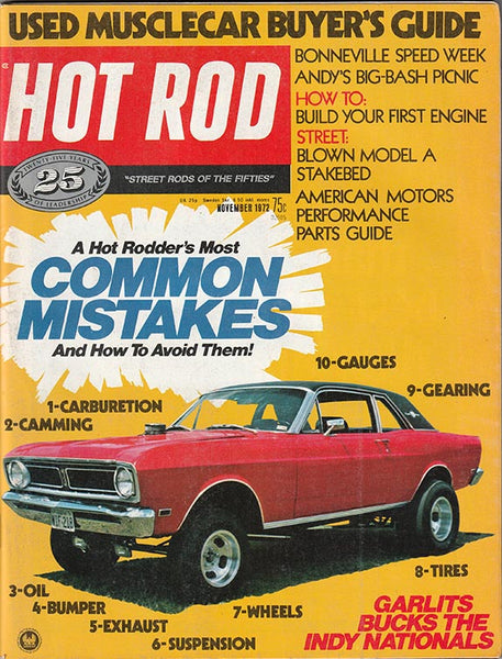 November 1972 Hot Rod Magazine