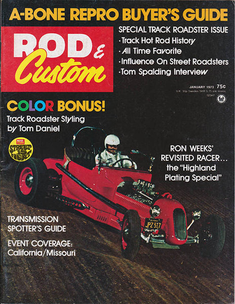 January 1973 Rod & Custom Magazine - Nitroactive.net