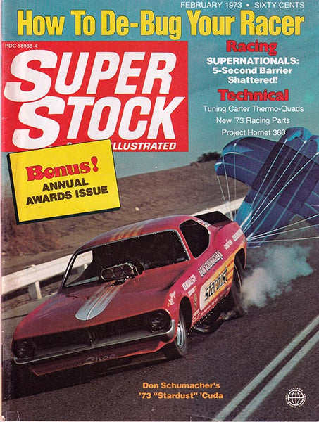February 1973 Super Stock & Drag Illustrated Magazine - Nitroactive.net