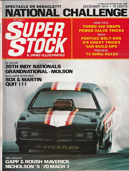 December 1974 Super Stock & Drag Illustrated Magazine - Nitroactive.net