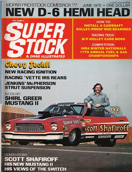 June 1975 Super Stock & Drag Illustrated Magazine - Nitroactive.net