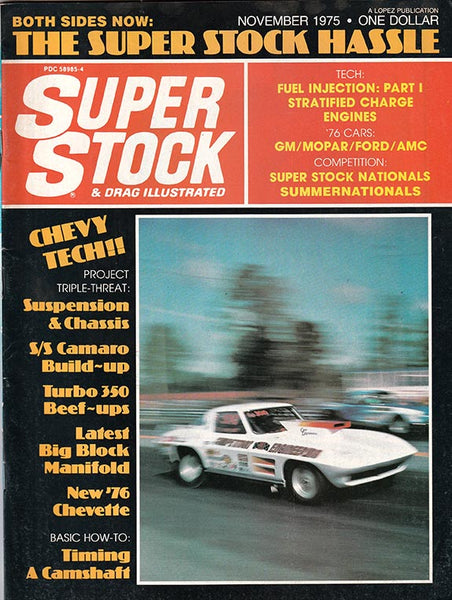 November 1975 Super Stock & Drag Illustrated Magazine - Nitroactive.net