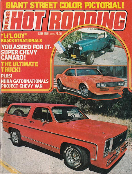June 1976 Popular Hot Rodding Magazine