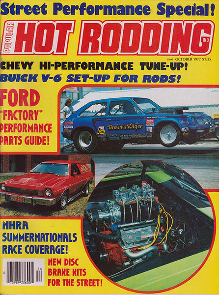 October 1977 Popular Hot Rodding Magazine