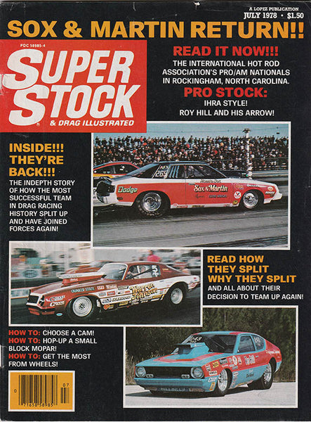 July 1978 Super Stock & Drag Illustrated - Nitroactive.net