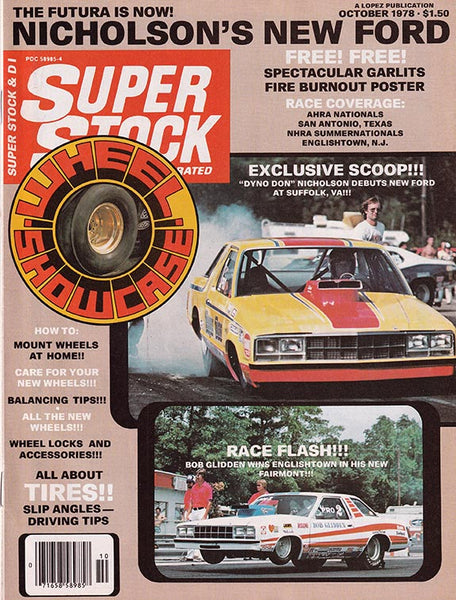October 1978 Super Stock & Drag Illustrated Magazine