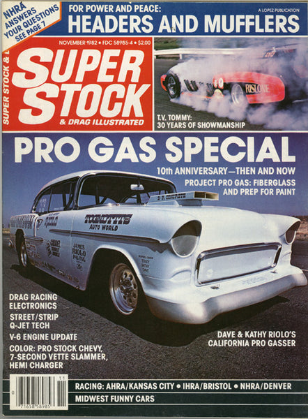 Super Stock & Drag Illustrated November 1982 - Nitroactive.net