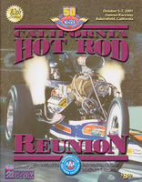 10th Annual NHRA California Hot Rod Reunion Program 2001 - Nitroactive.net