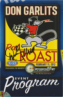 Signed Don Garlits Roast Program 2012 - Nitroactive.net