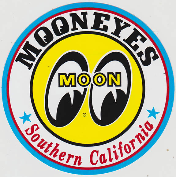 Mooneyes Southern California Round Sticker