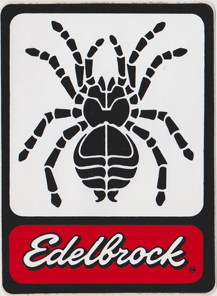 Edelbrock Tarantula Sticker 1970s - Nitroactive.net