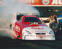 Gary Scelzi Toyota Funny Car Burnout 8x10 Color Photo