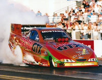 John Force 7-Time Champ Funny Car 8x10 Color Photo