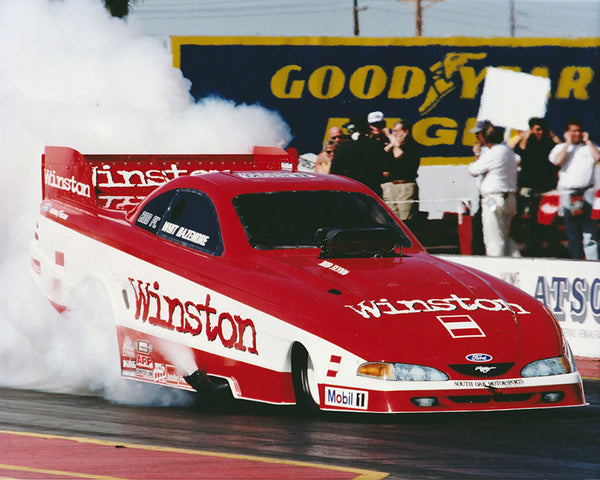 Whit Bazemore 1997 Winston Mustang Funny Car 8x10 Color Photo