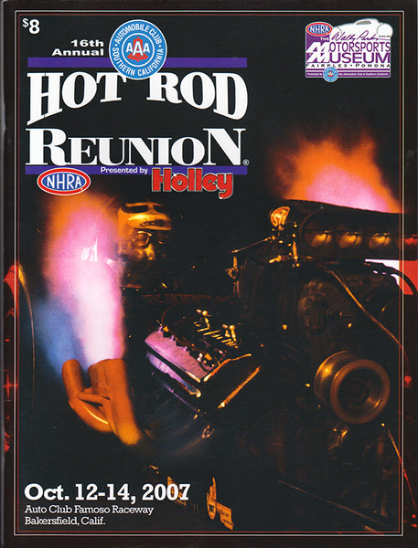 16th Annual California Hot Rod Reunion Program 2007 - Nitroactive.net