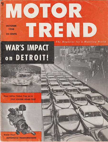 October 1950 Motor Trend Magazine - Nitroactive.net
