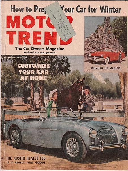November 1953 Motor Trend Magazine - Nitroactive.net