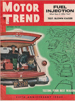 September 1954 Motor Trend Magazine