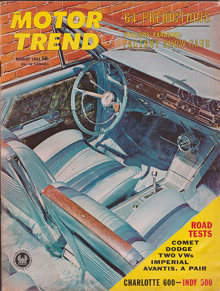 August 1963 Motor Trend Magazine - Nitroactive.net