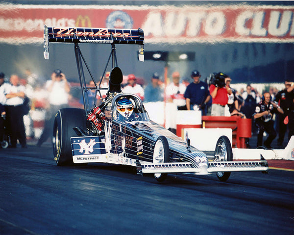 Mike Dunn Yankees Top Fuel Dragster 8x10 Color Photo