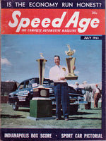 July 1953 Speed Age Magazine Cover