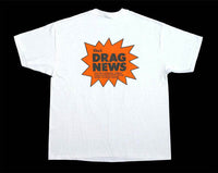 Drag News Nostalgia White T-Shirt - Nitroactive.net