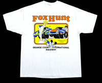 Orange County International Raceway Fox Hunt White T-Shirt - Nitroactive.net
