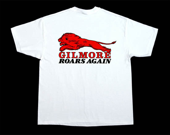 Gilmore Roars Again White Cotton T-Shirt - Nitroactive.net