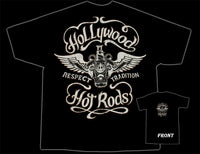 Hollywood Hot Rods Winged Flatty T-Shirt - Nitroactive.net