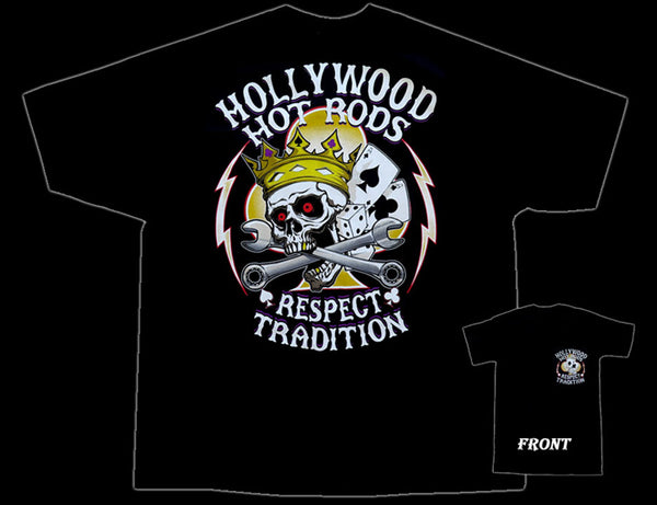 Hollywodd Hot Rods King T-Shirt - Nitroactive.net