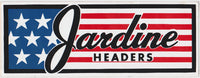 Jardine Headers Sticker 1970s - Nitroactive.net