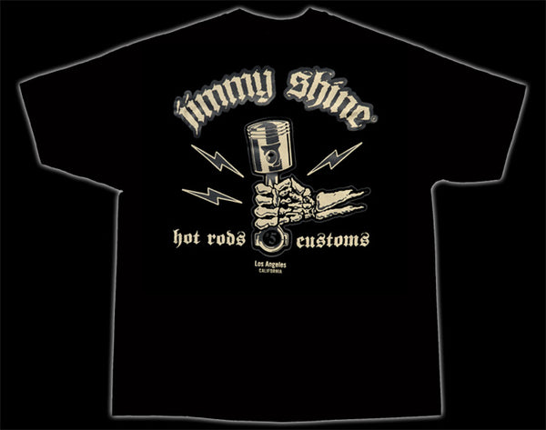 Jimmy Shine Piston So-Cal Speed Shop T-Shirt - Nitroactive.net