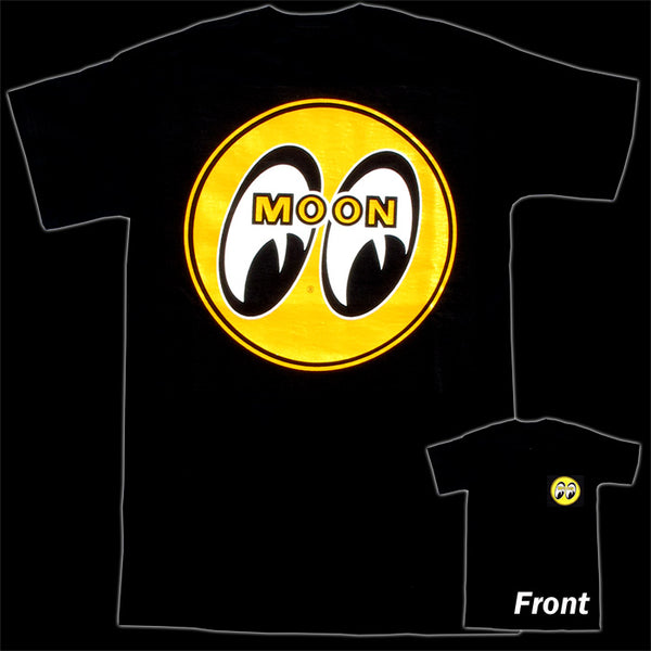 Moon Black T-Shirt - Nitroactive.net