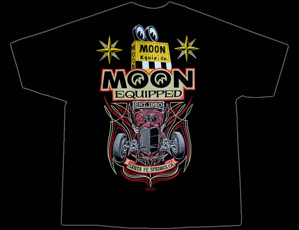 Moon Equipped Roadster Black T-Shirt