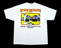 Orange County International Raceway Fox Hunt White Cotton T-Shirt