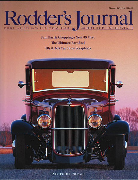 Rodder’s Journal Number Fifty One– Cover B - Nitroactive.net