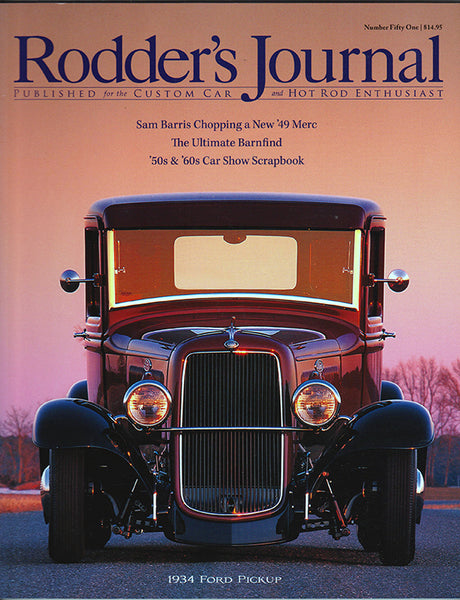 Rodder’s Journal Number Fifty One– Cover A - Nitroactive.net
