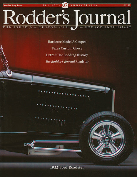 Rodder’s Journal Number Sixty Seven – Cover A