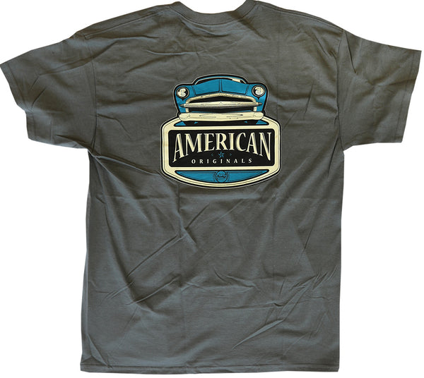 Snooky's American Original Hot Rod Gray T-Shirt