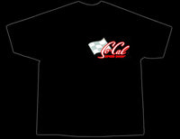 So-Cal Speed Shop Finish Line T-Shirt Black Front - NItroactive.net
