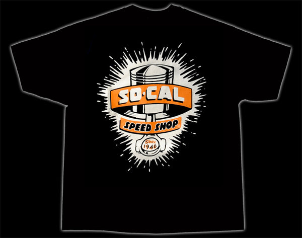 Rod & Piston So-Cal Speed Shop T-Shirt - Nitroactive.net