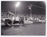 Rain For Rent Top Fuel Dragster 8x10 Black and White Photo